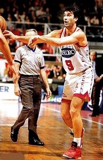 Ambrassa in maglia Recoaro Milano 1993-94